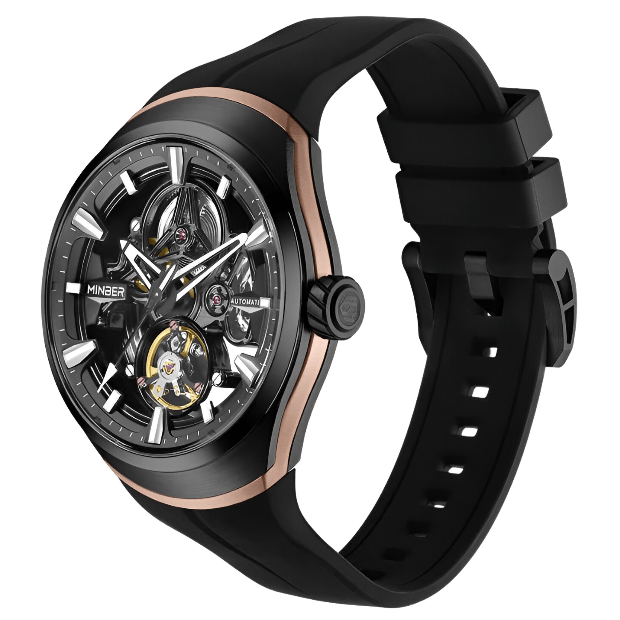 S&T Design Automatikuhr Luxus Herrenuhr Skeletton günstig online kaufen