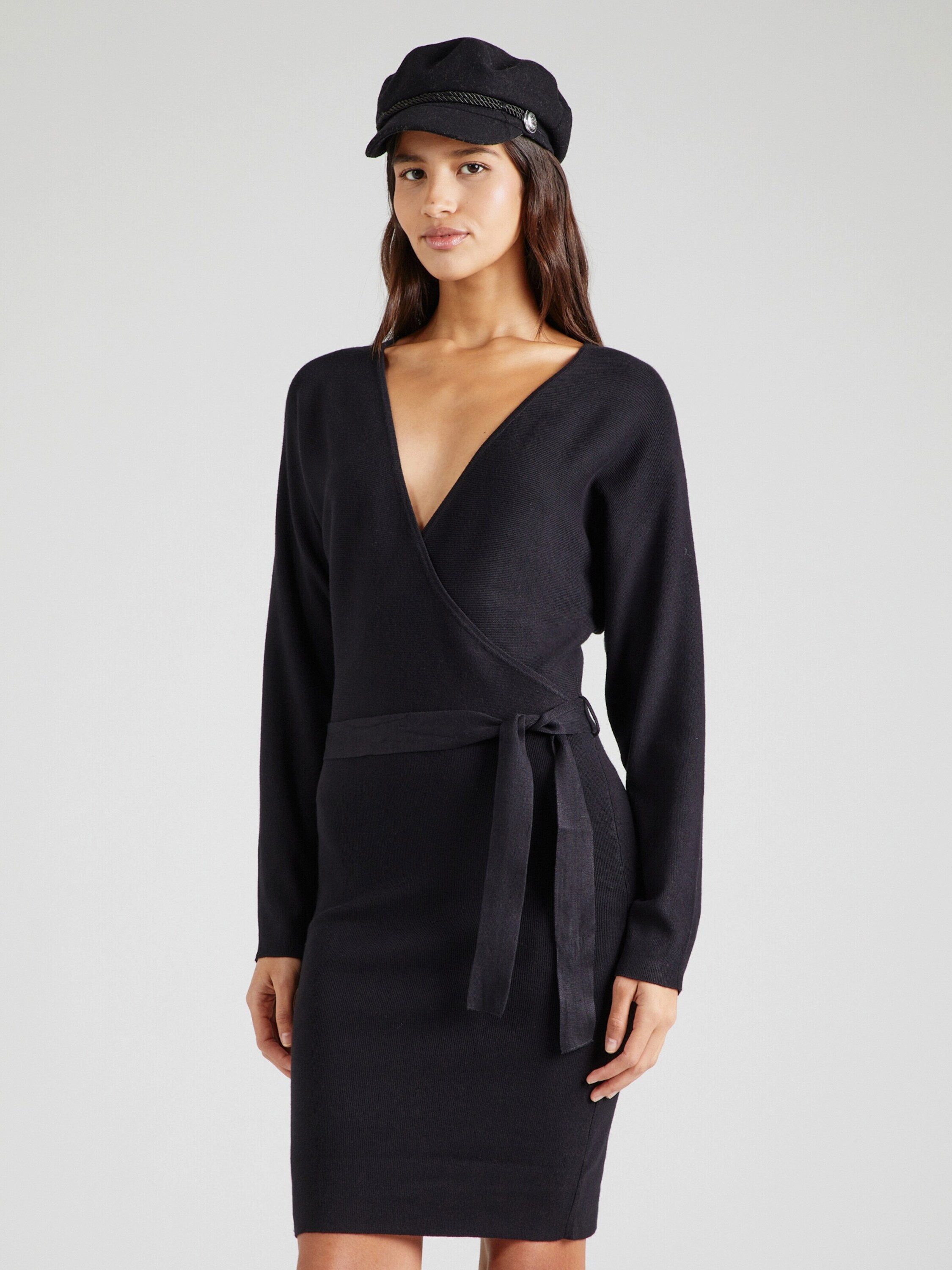 Object Midikleid OBJRADJA (1-tlg) Wickel-Design