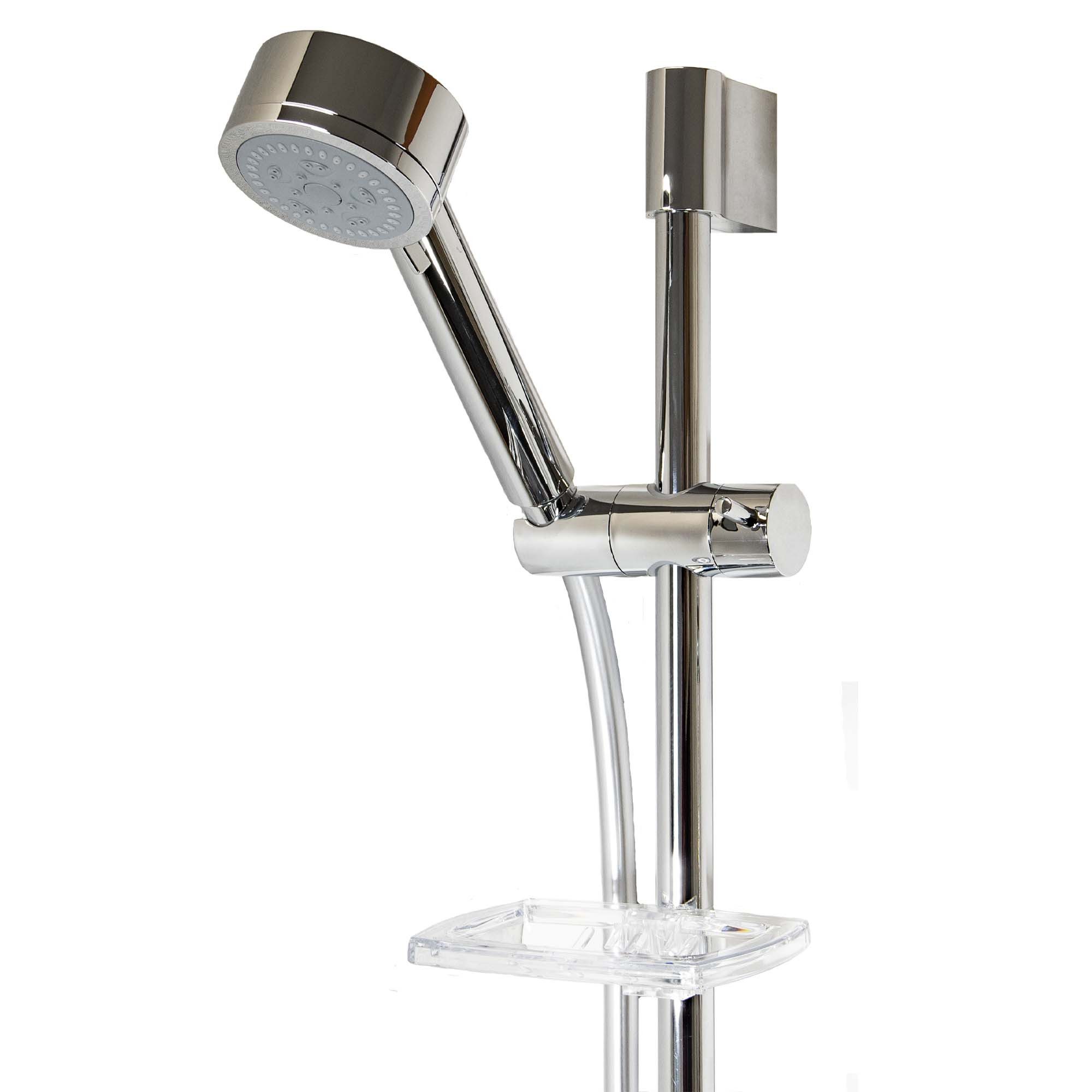 tecuro Brausegarnitur Brauseset Sunshine-80 - mit 5 Funktionen, Brauseschlauch 160 cm