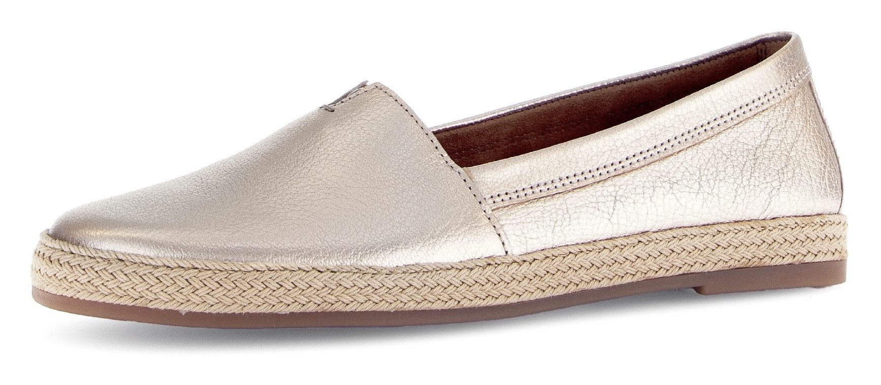 Gabor Slipper, Schlupfschuh, Bequemschuh, Flats mit jutebezogenem Plateau günstig online kaufen