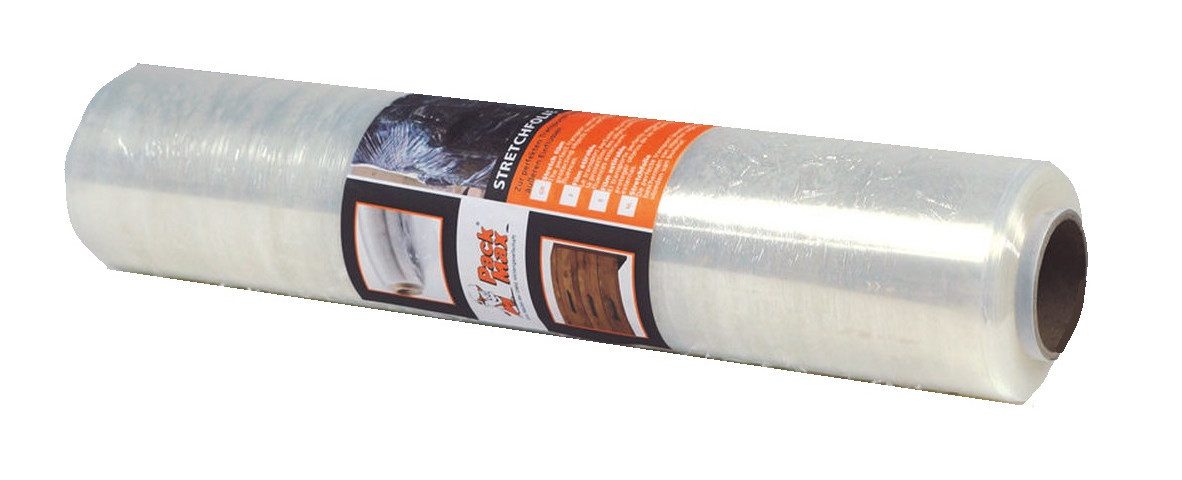 DMG Umzugskarton Stretchfolie auf Rolle 45 cm x 300 m, transparent