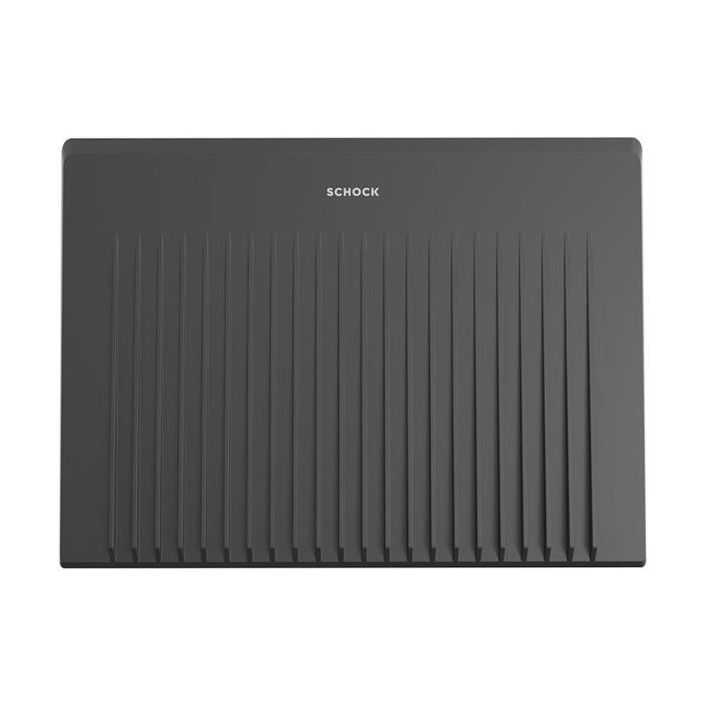Schock Abtropfmatte Schock Abtropfmatte aus Silikon, in Anthrazit