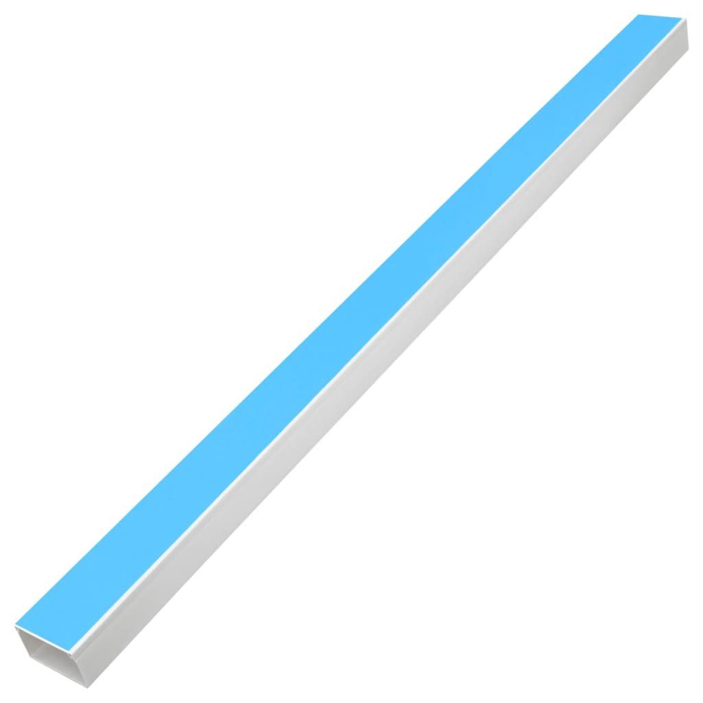 vidaXL Kabelkanal Kabelkanäle Selbstklebend 50x25 mm 10 m PVC