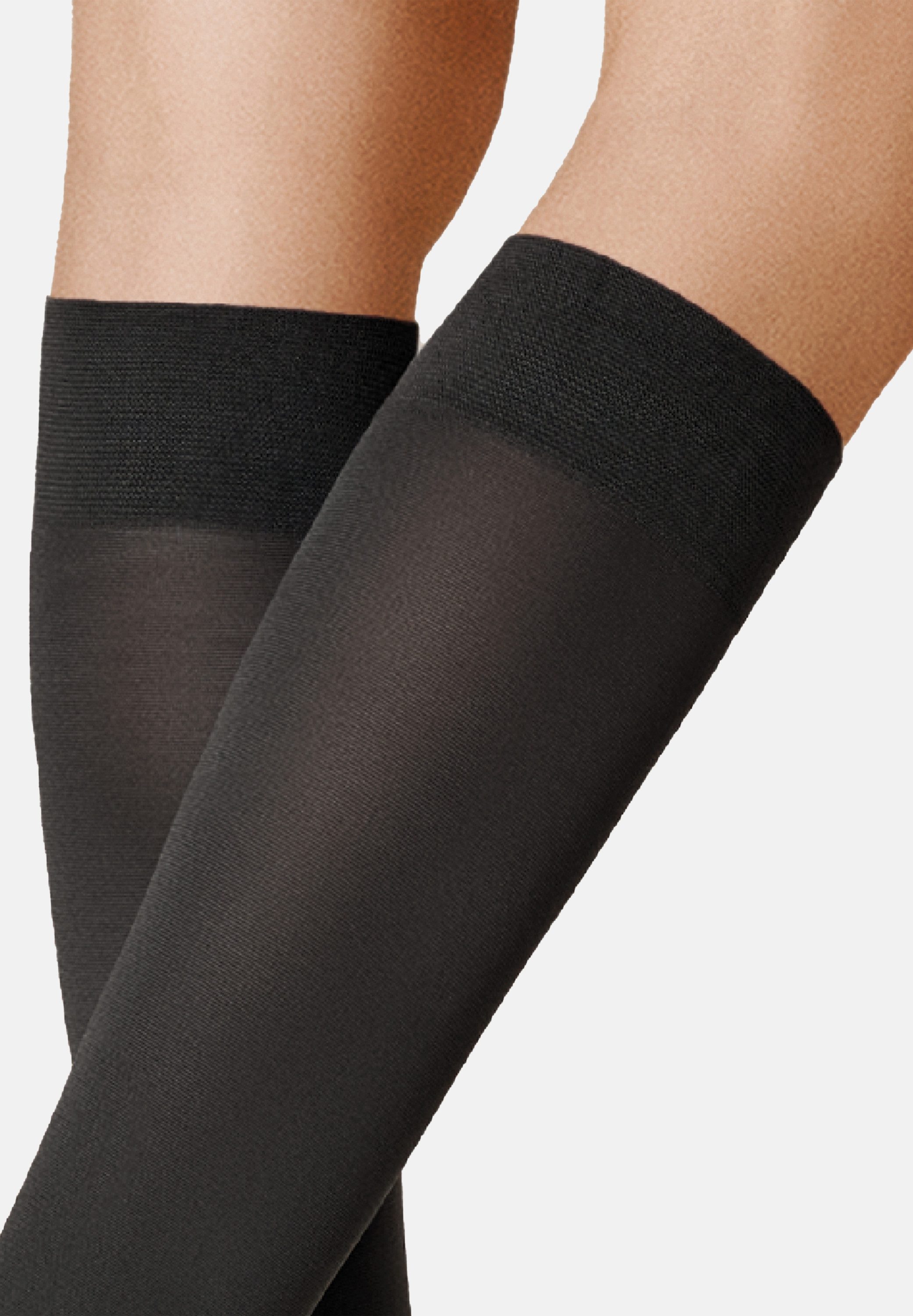 KUNERT Feinkniestrümpfe Warm Up 60 (1-Paar) Wärmende Kniestrümpfe mit WARM-FIBER