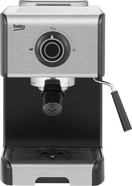 BEKO Espressomaschine CEP5152B, automatische Abschaltfunktion; Milchaufschäumdüse; Tassenvorwärmung