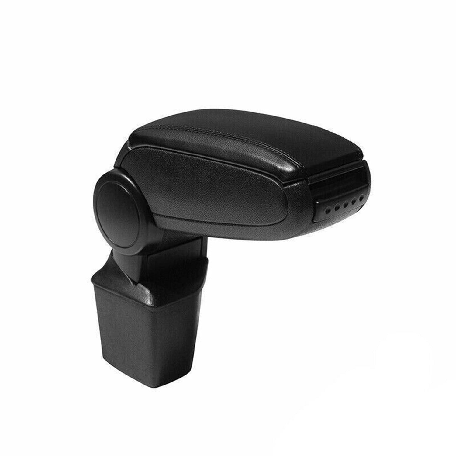 OMAC Armlehne Mittelarmlehne für Hyundai i20 2015-2020 PU-Leder Schwarz, Langlebig,Multifunktional,Einfache Installation