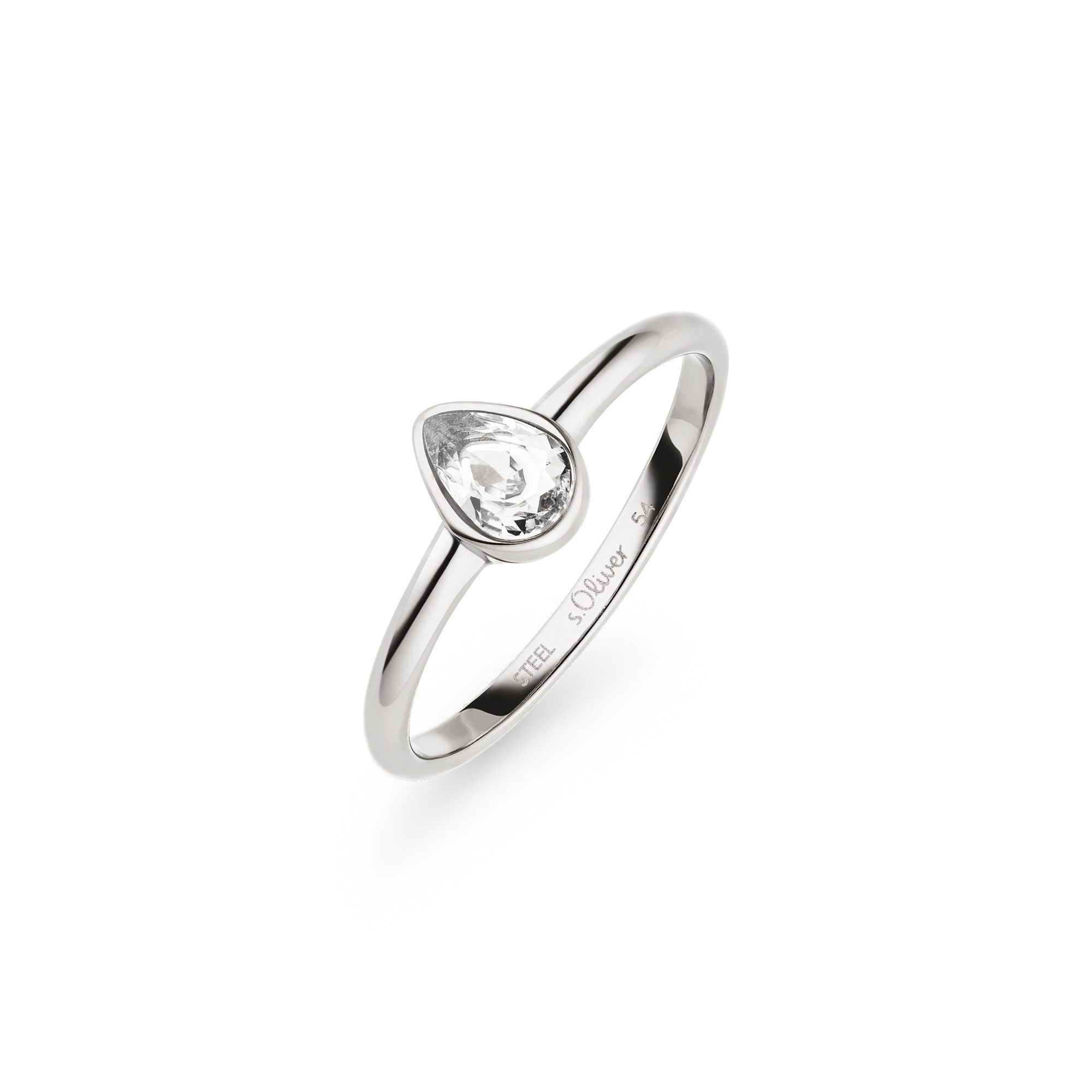 s.Oliver Fingerring Edelstahl