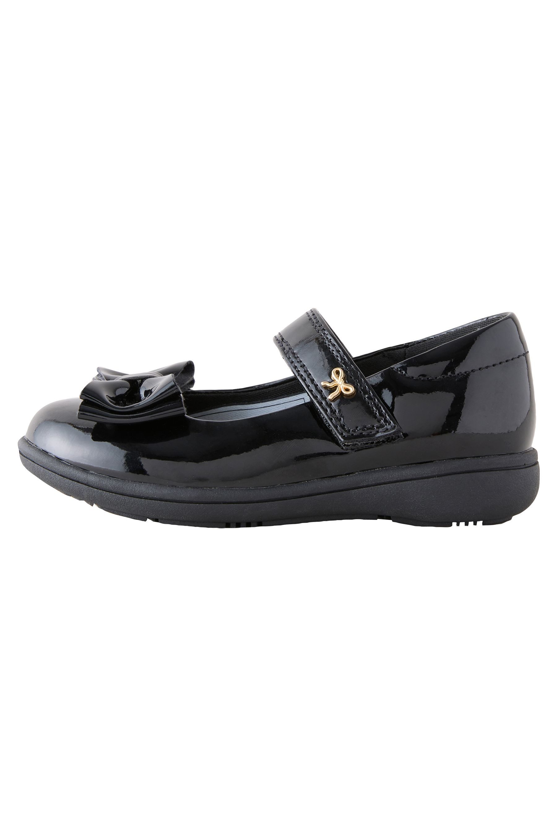 Next Spangeschuhe mit Schleife für die Schule – weit Mary-Jane-Schuhe – Bild 2 von 5