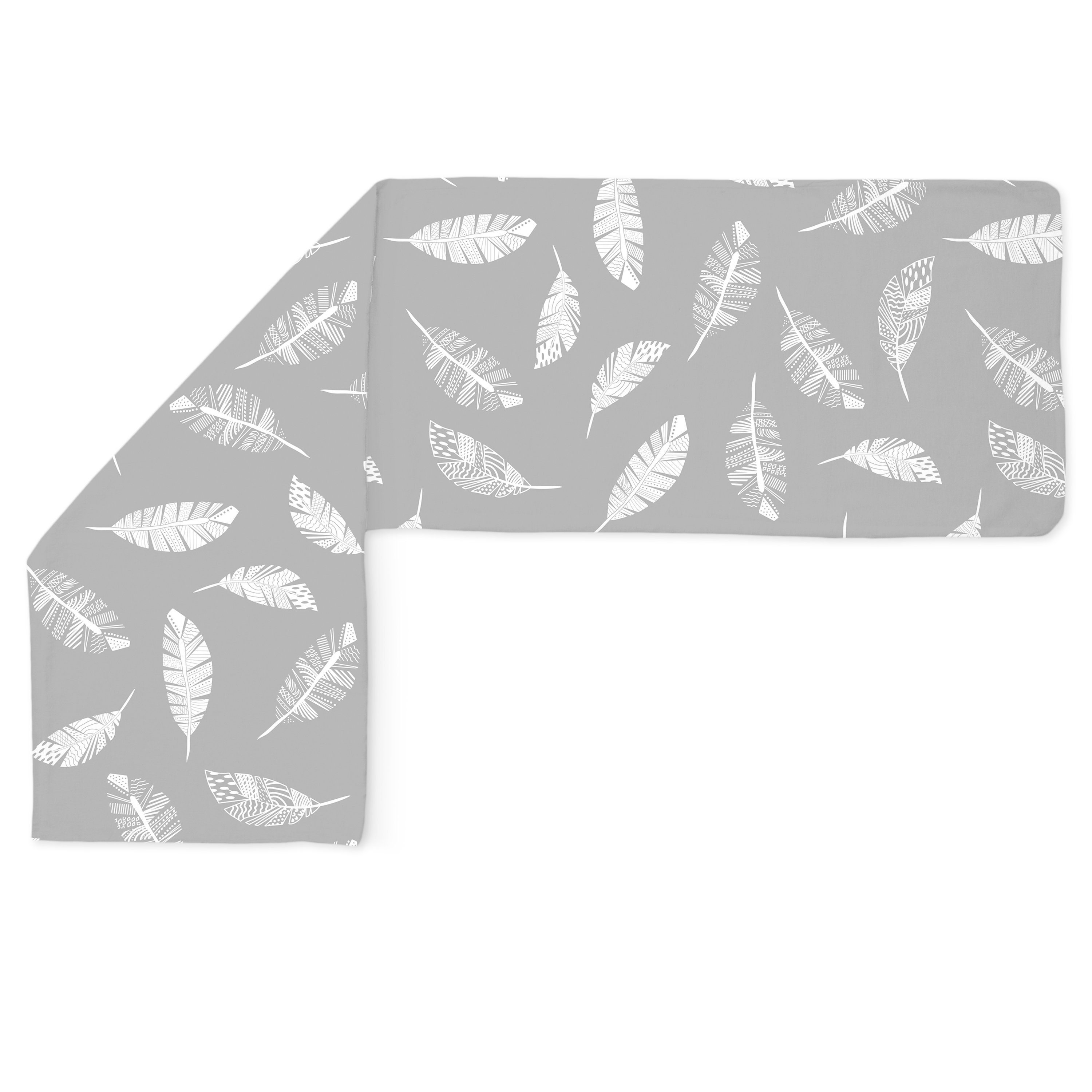 Amilian Seitenschläferkissen Lagerungskissen Bezug: ca. 150 x 40 cm (Made in EU), Bezug für Lagerungskissen; Komfortkissen; Pillow Cover; Ersatzbezug; abnehmbar und waschbar, Pregnancy Pillow, Kissenbezug aus 100% Baumwolle