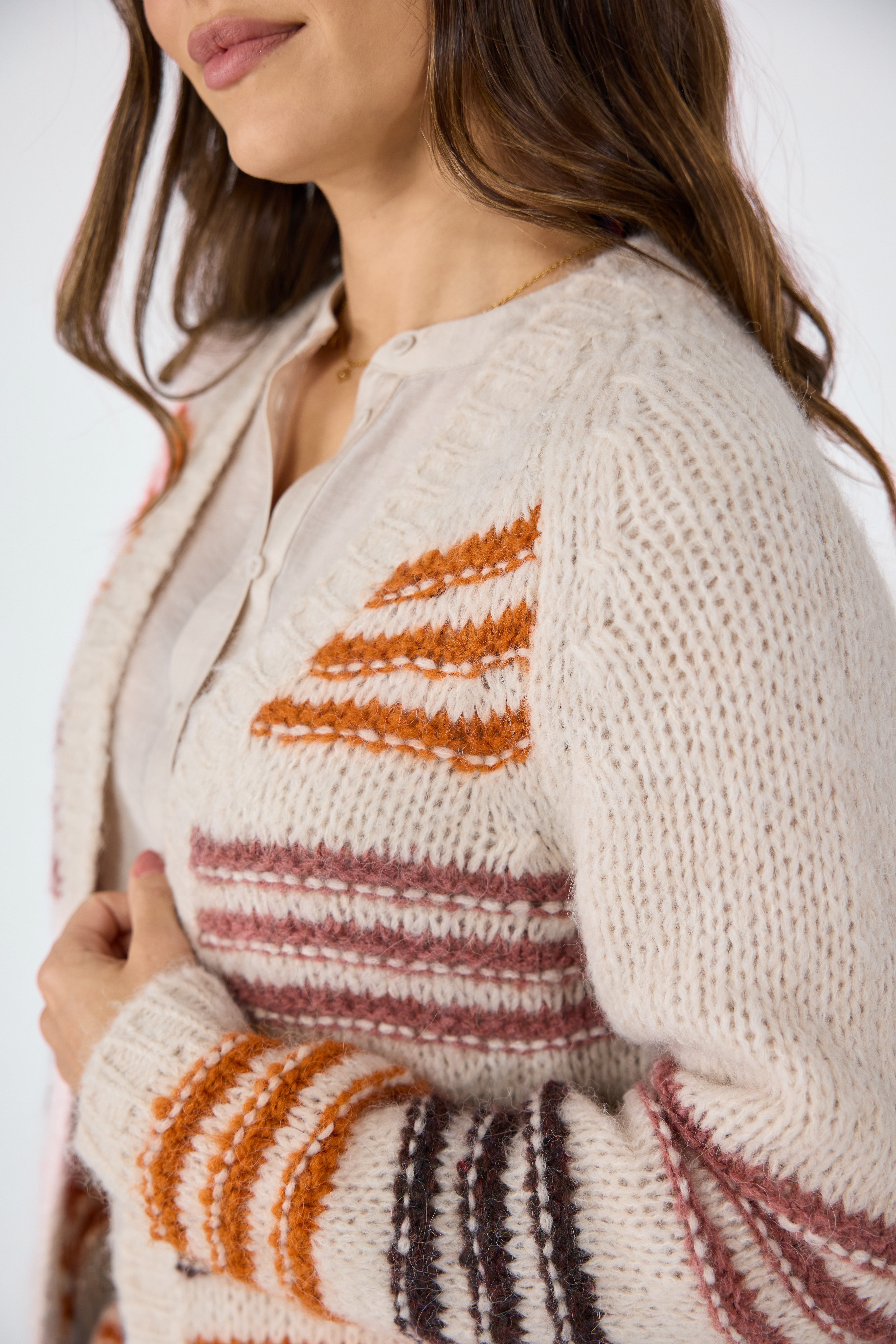 Lieblingsstück Strickjacke LibertyL mit Wollanteil und Alpaka