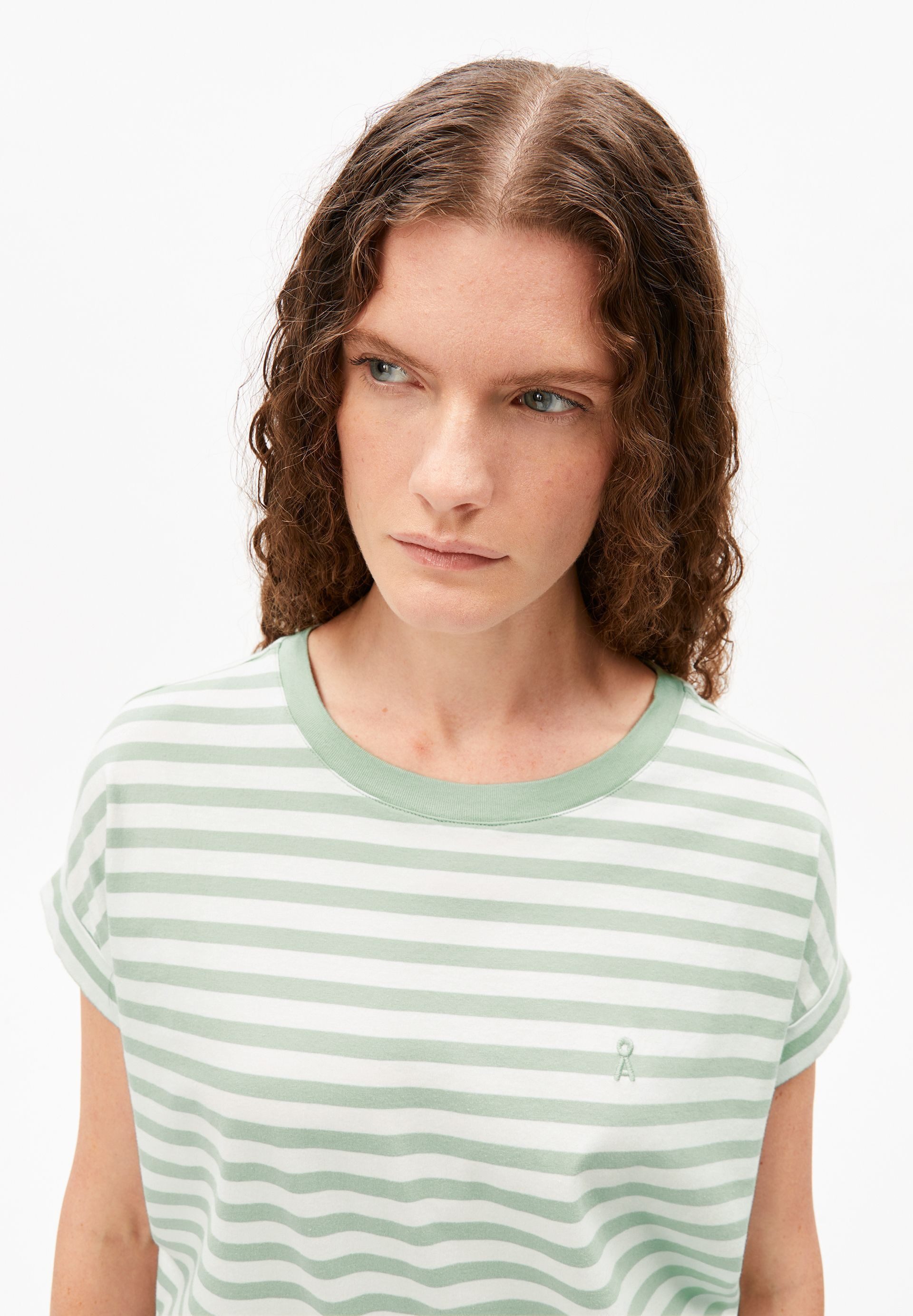 Armedangels T-Shirt IDAARA STRIPES T-Shirt aus Bio-Baumwolle Loose Fit