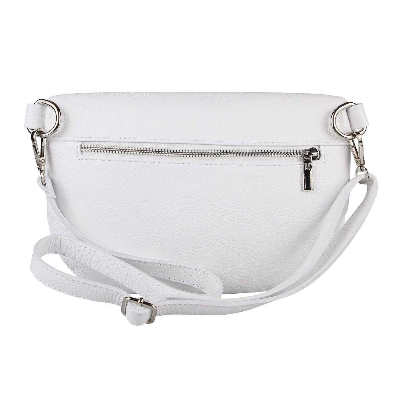 ITALYSHOP24 Bauchtasche Damen Leder Gürteltasche Hüfttasche günstig online kaufen