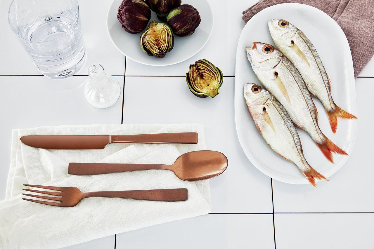 sambonet Besteck-Set Sambonet Flat Vintage Besteck 24tlg. (24-tlg), 6 Personen, Edelstahl rostfrei