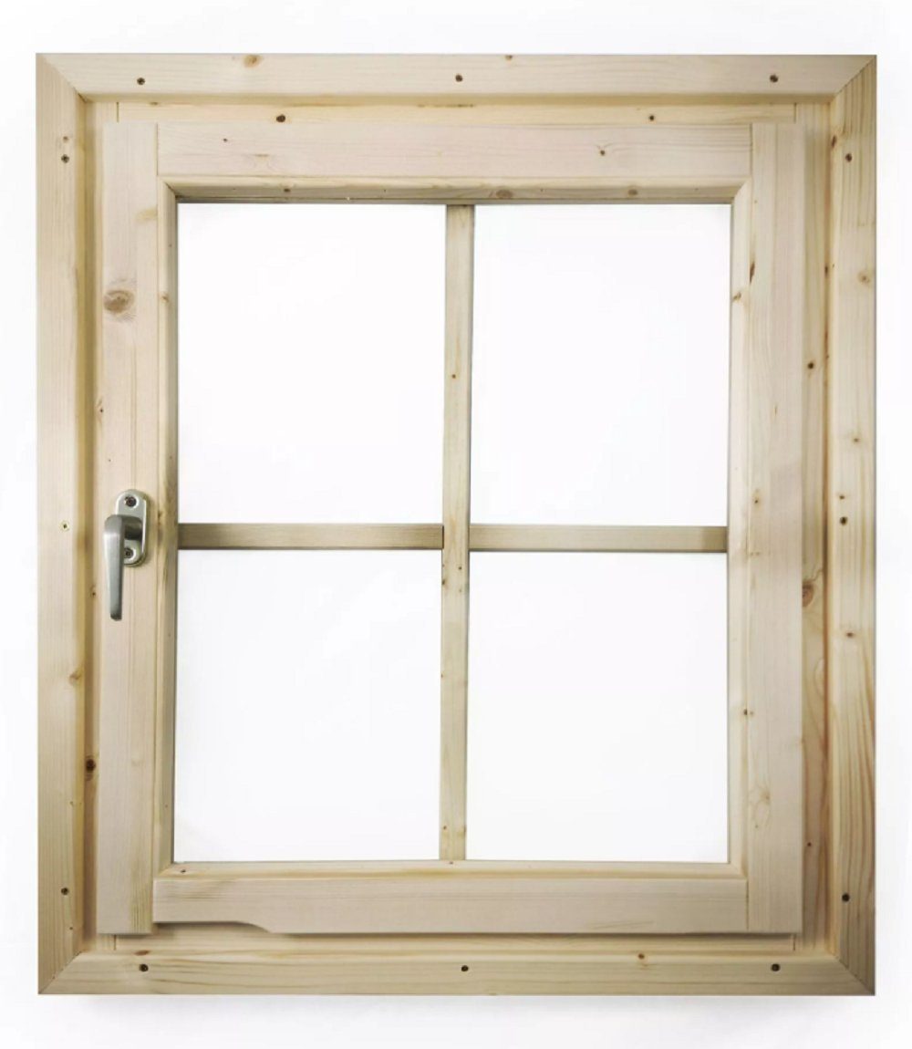 Karibu Fenster Gartenhaus Fenster Echtglas Dreh-/Kippfenster günstig online kaufen