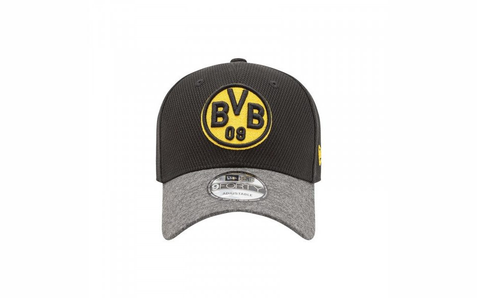 BVB MERCHANDISING Baseball Cap BVB Cap 9FORTY schwarz grau