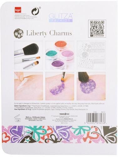 Liberty FASHION Set alle Für Knorrtoys® Kreativset Charms, GLITZA Deluxe geeignet Oberflächen (Set),