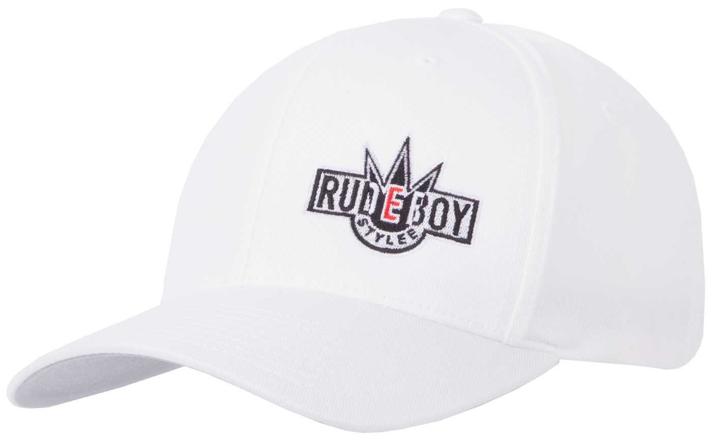 Rudeboy Stylee Flex Cap Flexfit Cap Classic bestickt für Damen, Herren und Kinder hinten geschlossen, verstärkte Front, mittleres Profil