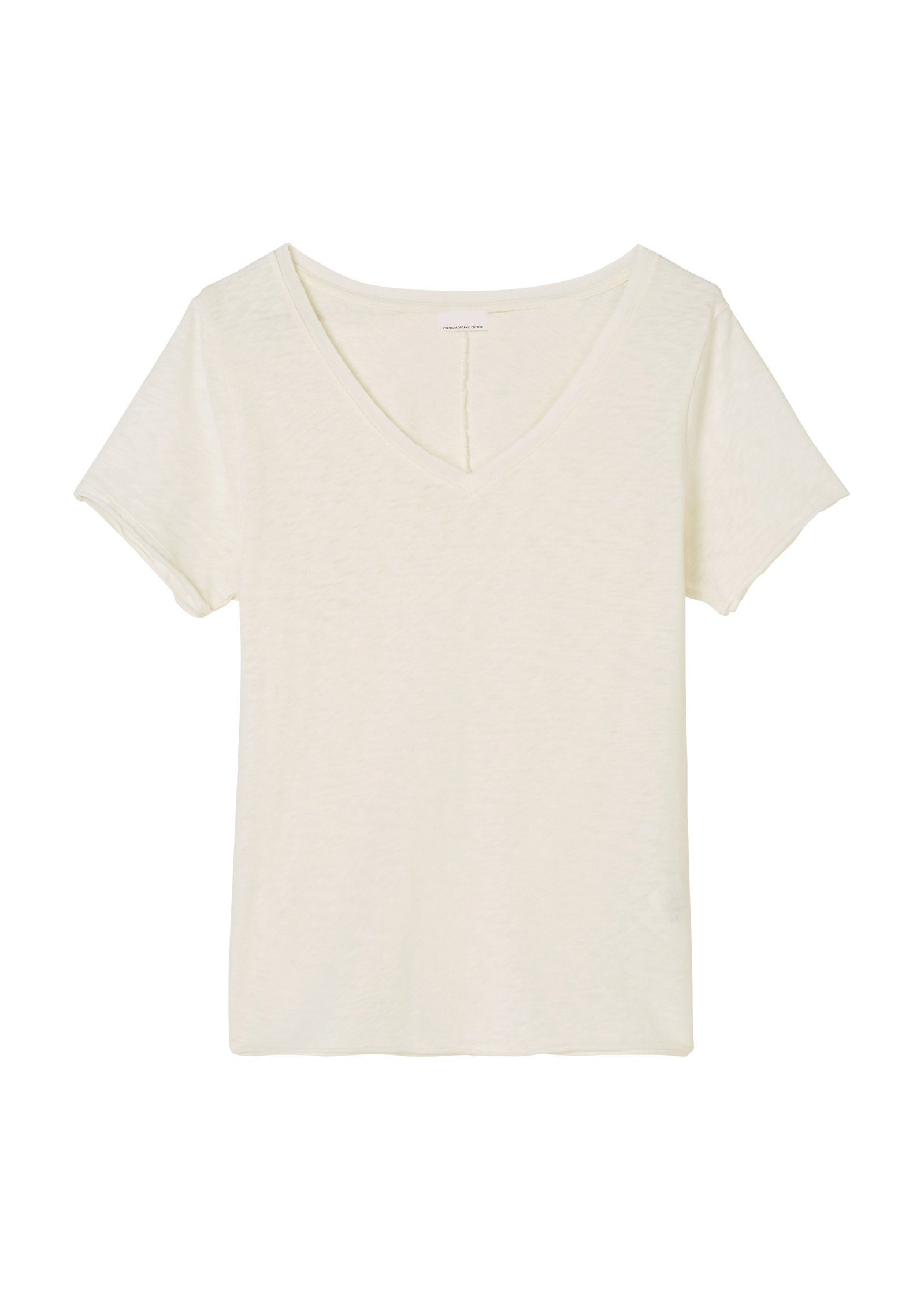 Marc O'Polo DENIM T-Shirt weiß Organic-Slub-Cotton