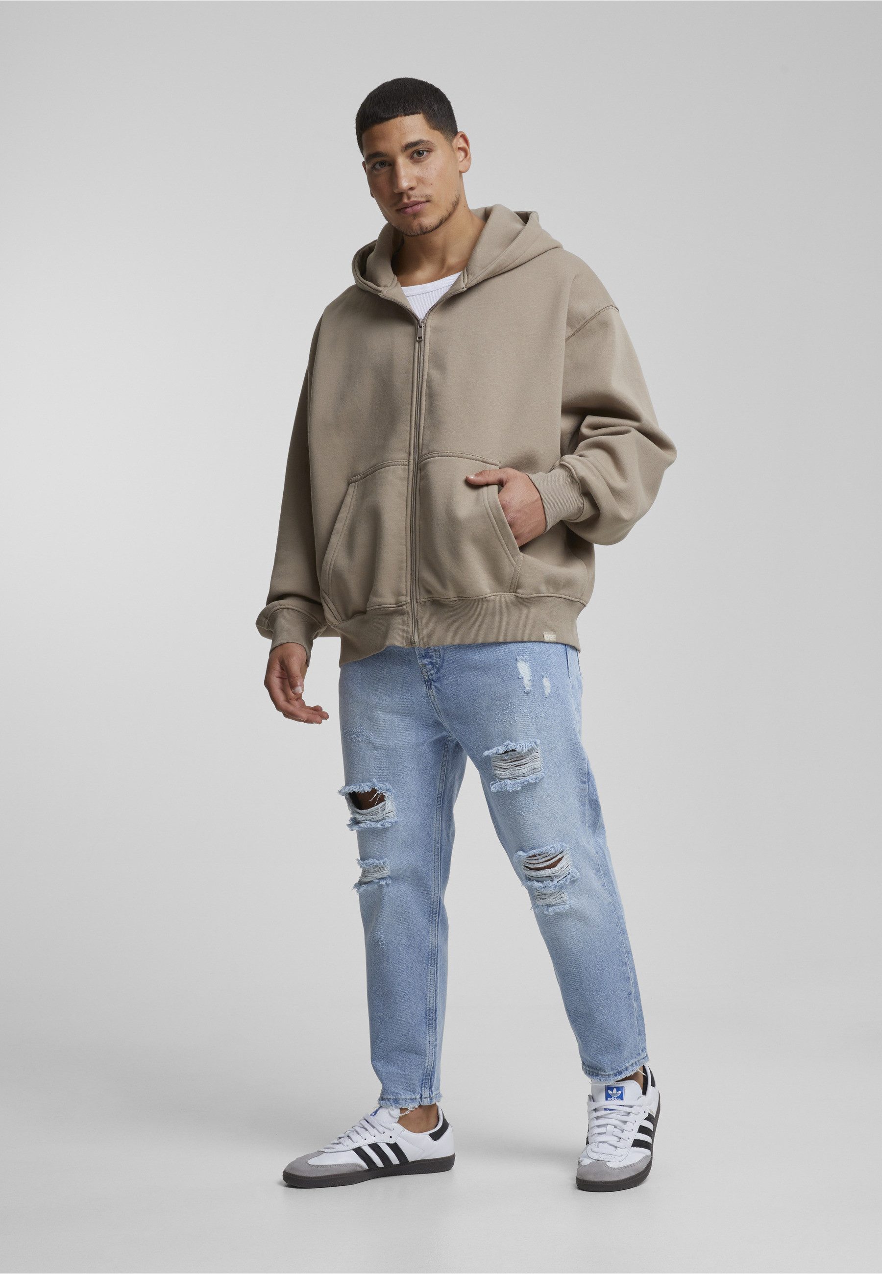 DEF Outdoorjacke DEF Herren DEF Zip Hoody (1-St)