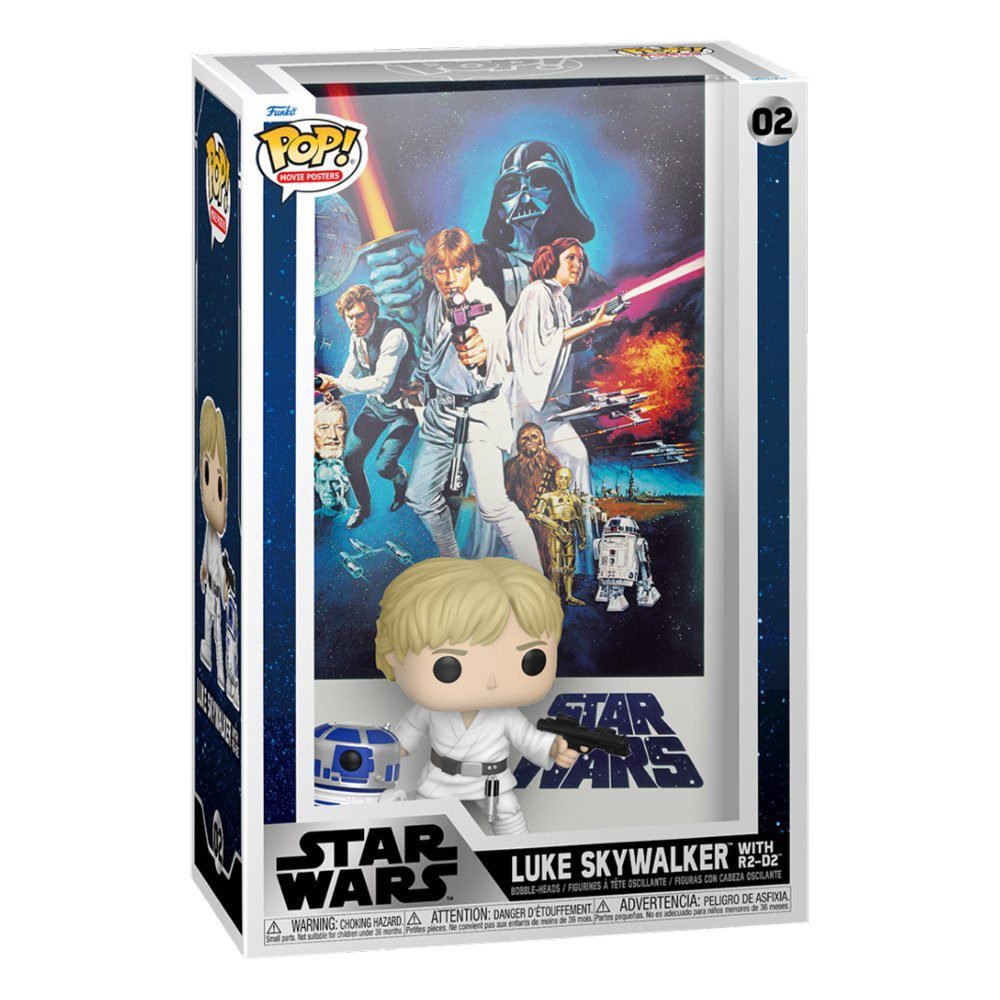 Poster New Luke Wars Funko Movie POP! Star Actionfigur A - Hope Skywalker: