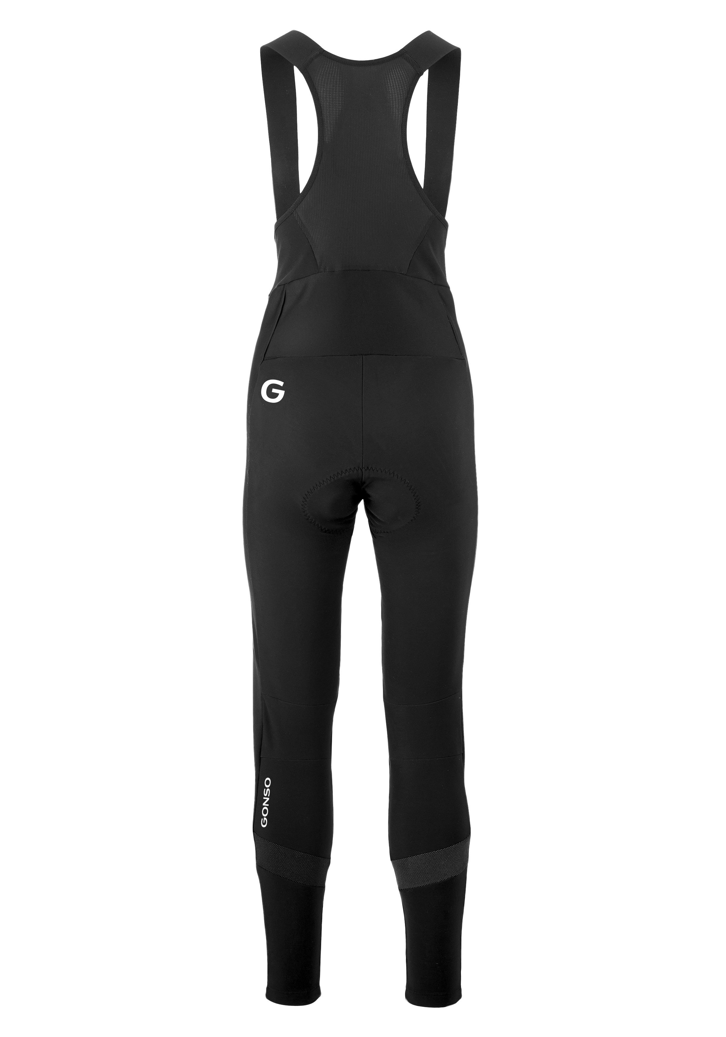 Gonso Fahrradhose Essential Bib Tight Softshell W Damen Softshell-Radhose mit Dry Up Air Sitzpolster, Tight Fit – Bild 2 von 3