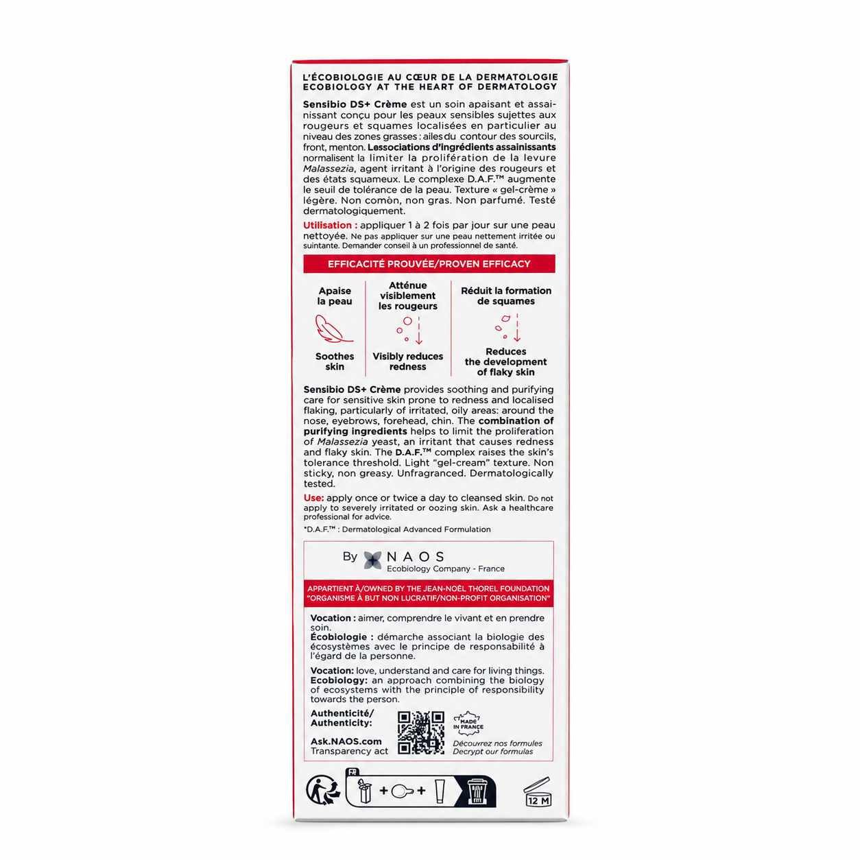 Bioderma Gesichtspflege BIODERMA Sensibio DS+ Creme 40ml