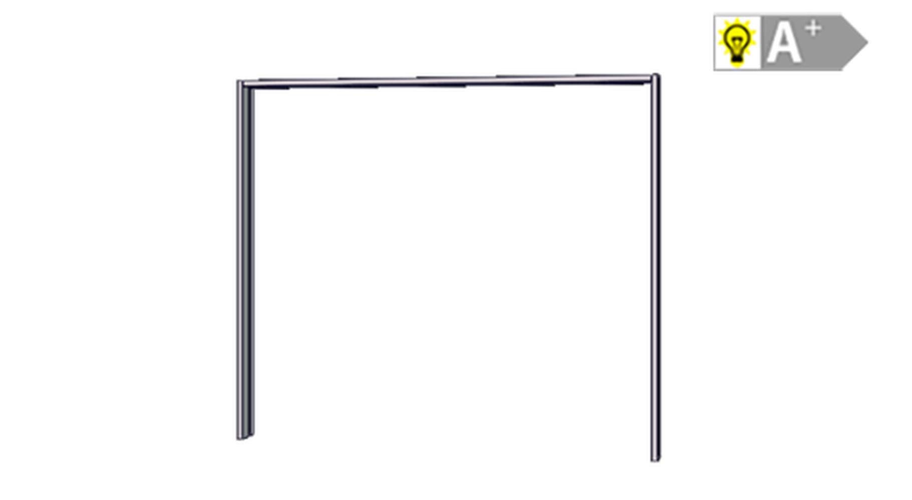 freiraum Passepartout PASSEPARTOUTS in Schlammeiche - 230,9x215,1x23,8cm (BxHxT)