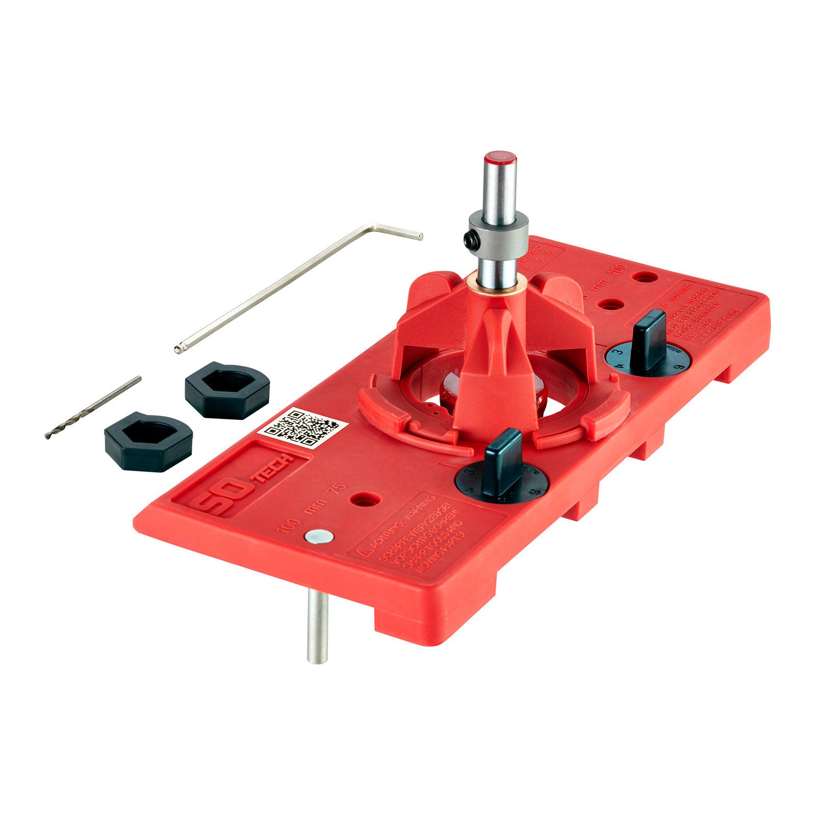 Möbelbeschlag Bohrschablone BSK-35-T45 / T52 für Topfband Scharnier