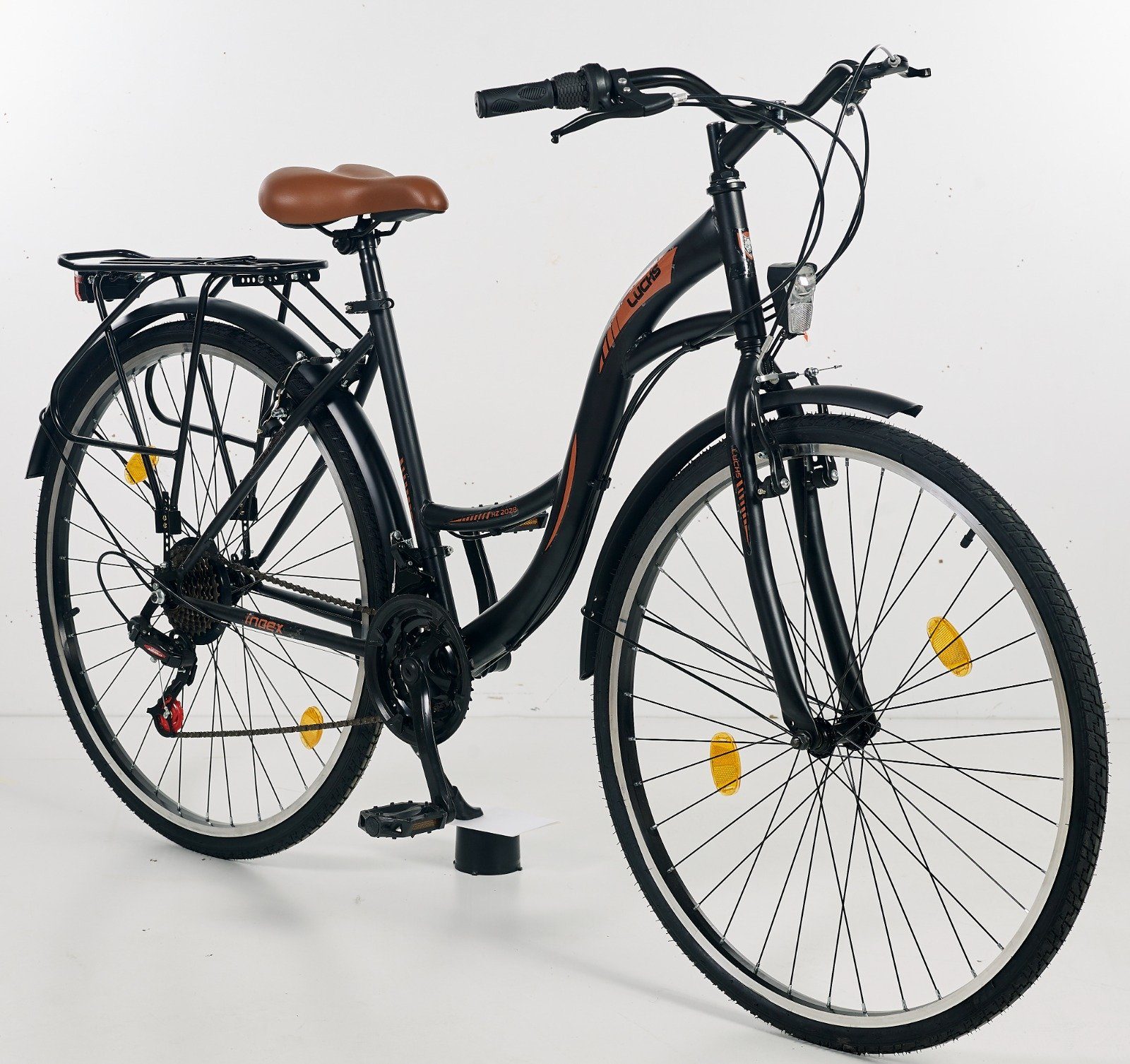 LUCHS Cityrad »Fahrrad 28 Zoll Fahrrad Hollandfahrrad Damenfahrrad  Trekkingrad Damen«, 21 Gang, Shimano Schaltung, 28 Zoll Reifen, 4  verschiedene Farben online kaufen | OTTO