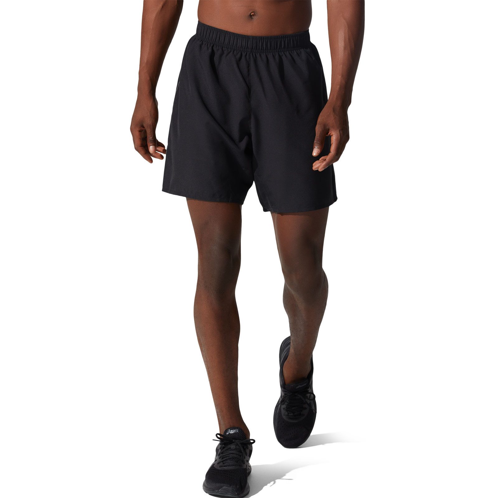Asics 2-in-1-Shorts CORE 2in1 7in SHORT Men 2011C335-001 weite Laufhosen und Tight Kombination in schwarz