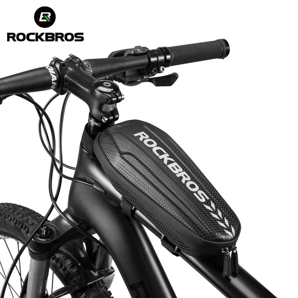 ROCKBROS Fahrradtasche Fahrrad Rahmentasche 1.5L, wasserabweisend, Ultralight, robust & groß