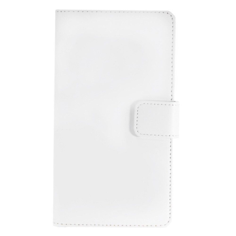 Handytasche Book Case Handyhülle für Samsung Galaxy Note 4 Weiß Leder 425071055578 (Book Cover)