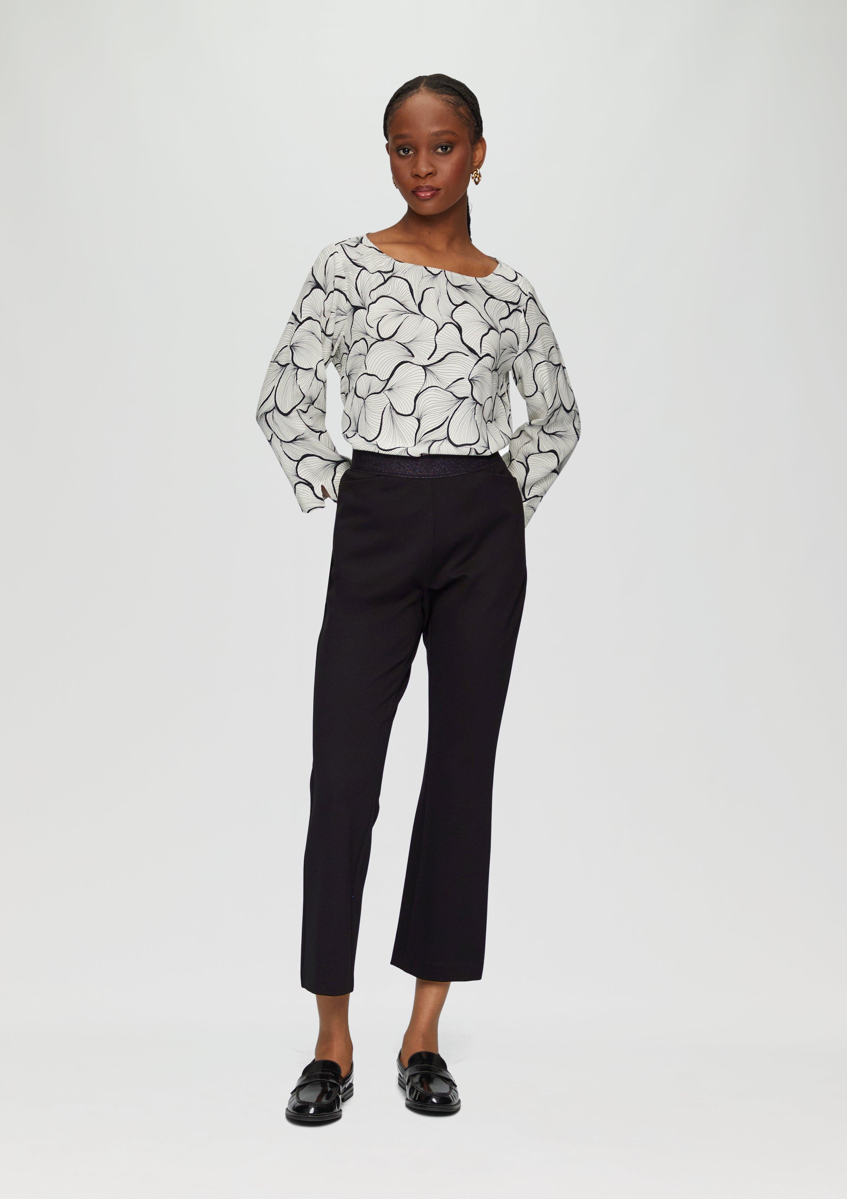 s.Oliver BLACK LABEL 7/8-Hose Slim: Culotte günstig online kaufen