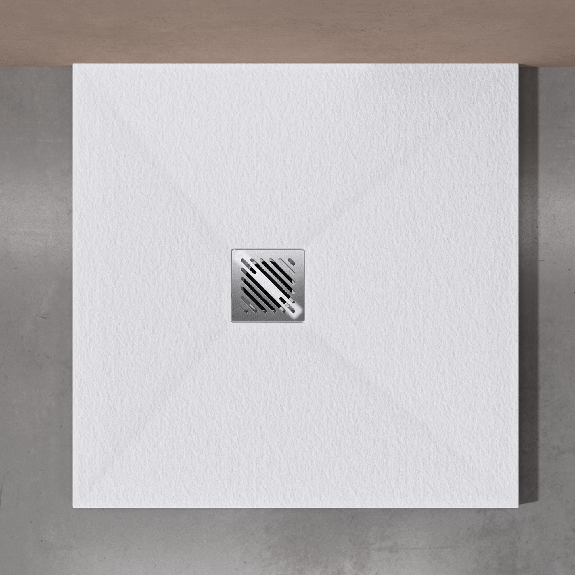 doporro Duschwanne Duschtasse aus Mineralguss DIN-Anschlüsse mit Ablaufgarn günstig online kaufen