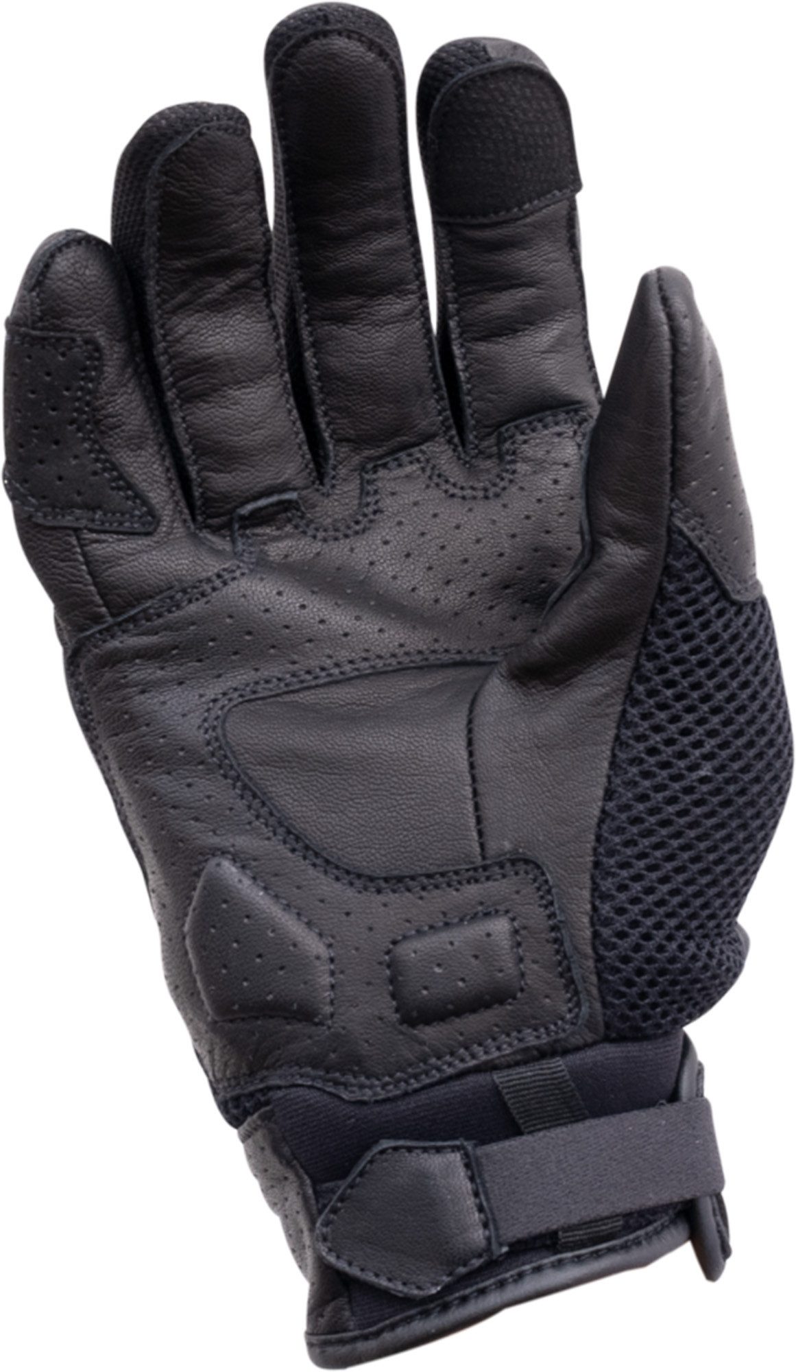 John Doe Motorradhandschuhe Aero Mesh Motorrad Handschuhe perforiert,Touchscreenbedienung möglich