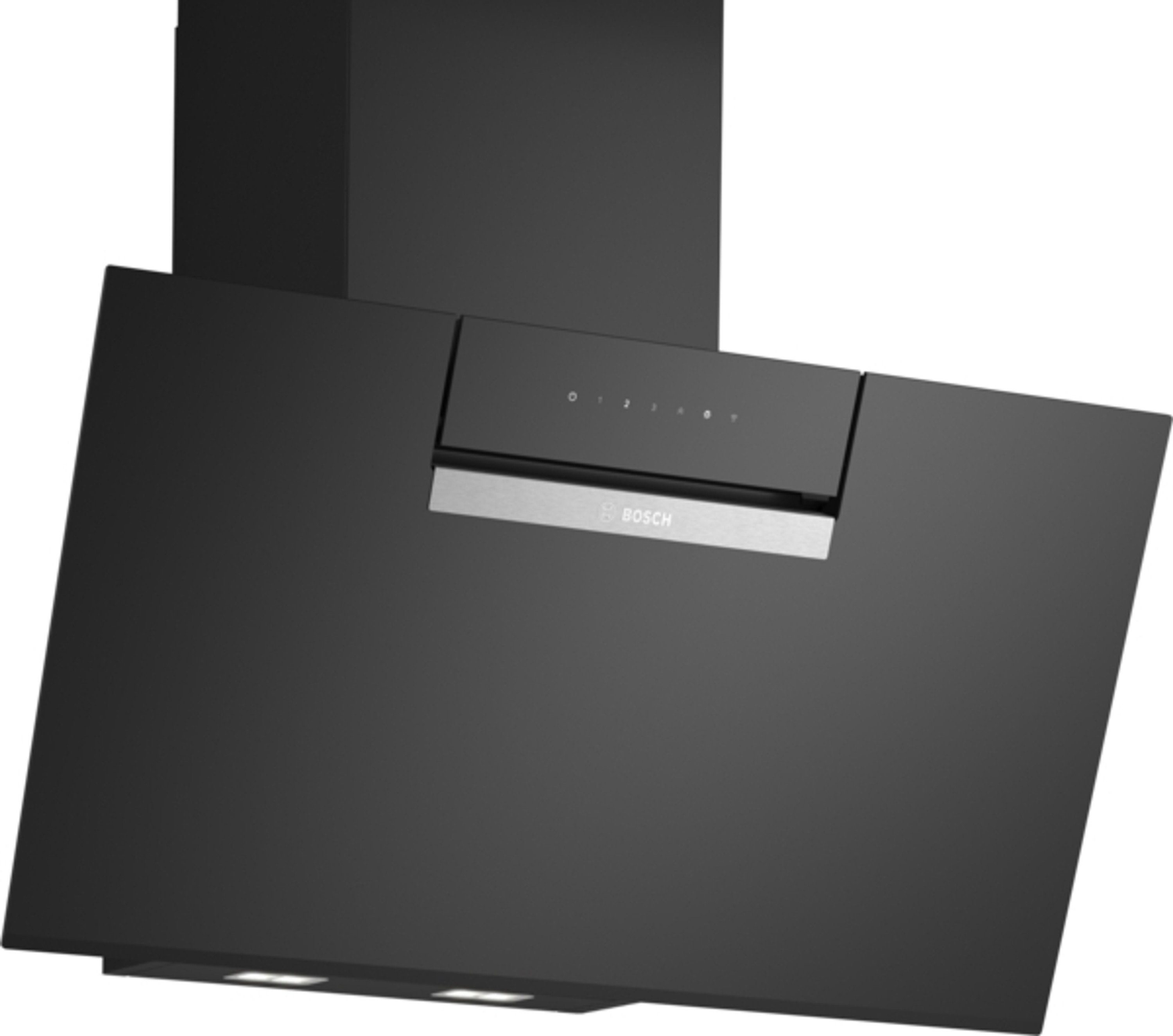 BOSCH Wandhaube DWK87FN60 DWK87FN60, Bosch Serie 4, 80 cm, Schwarz, Einbau