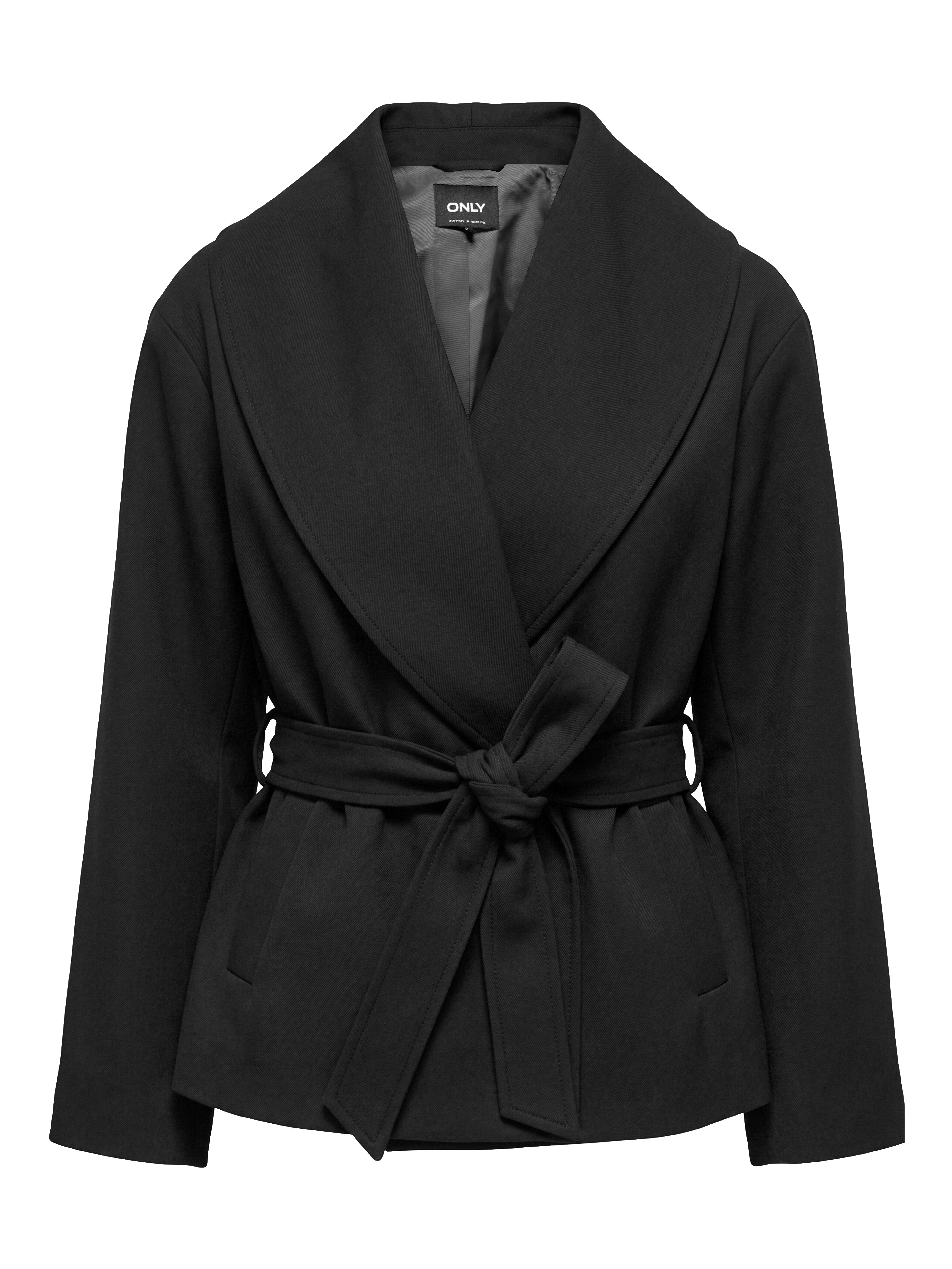 ONLY Kurzmantel ONLAUGUSTA LIFE SHORT COAT OTW Kunstfaser