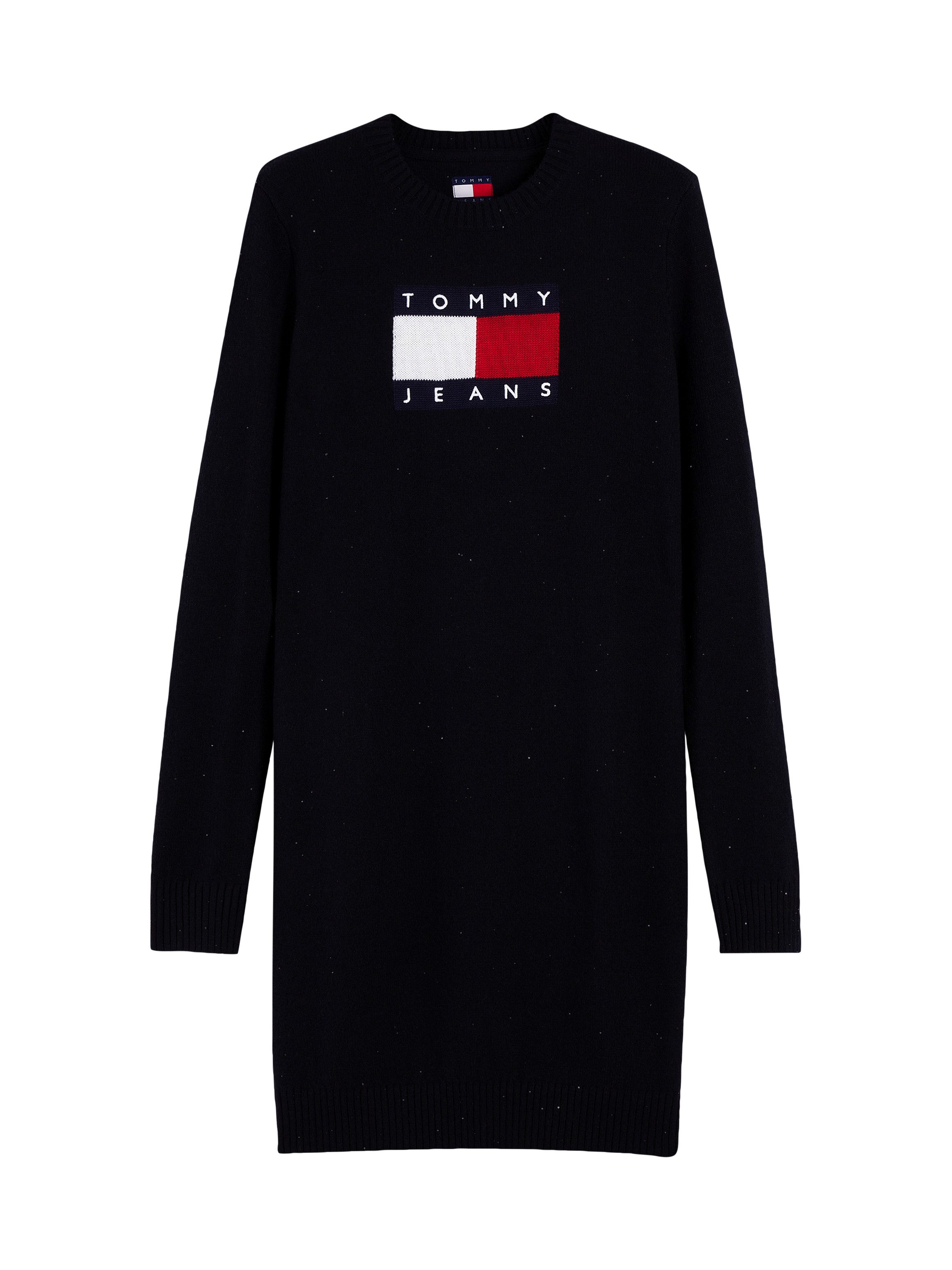 Tommy Jeans Sweatkleid TJW SPARKLE FLAG SWEATER DRESS Baumwollmischung – Bild 5 von 5