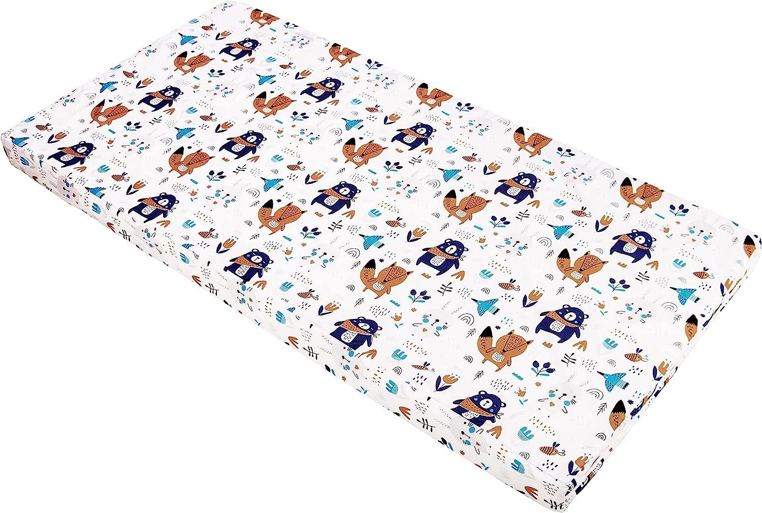 Kindermatratze Babymatratze mit Baumwollbezug, waschbar & rollbar–Allergike günstig online kaufen