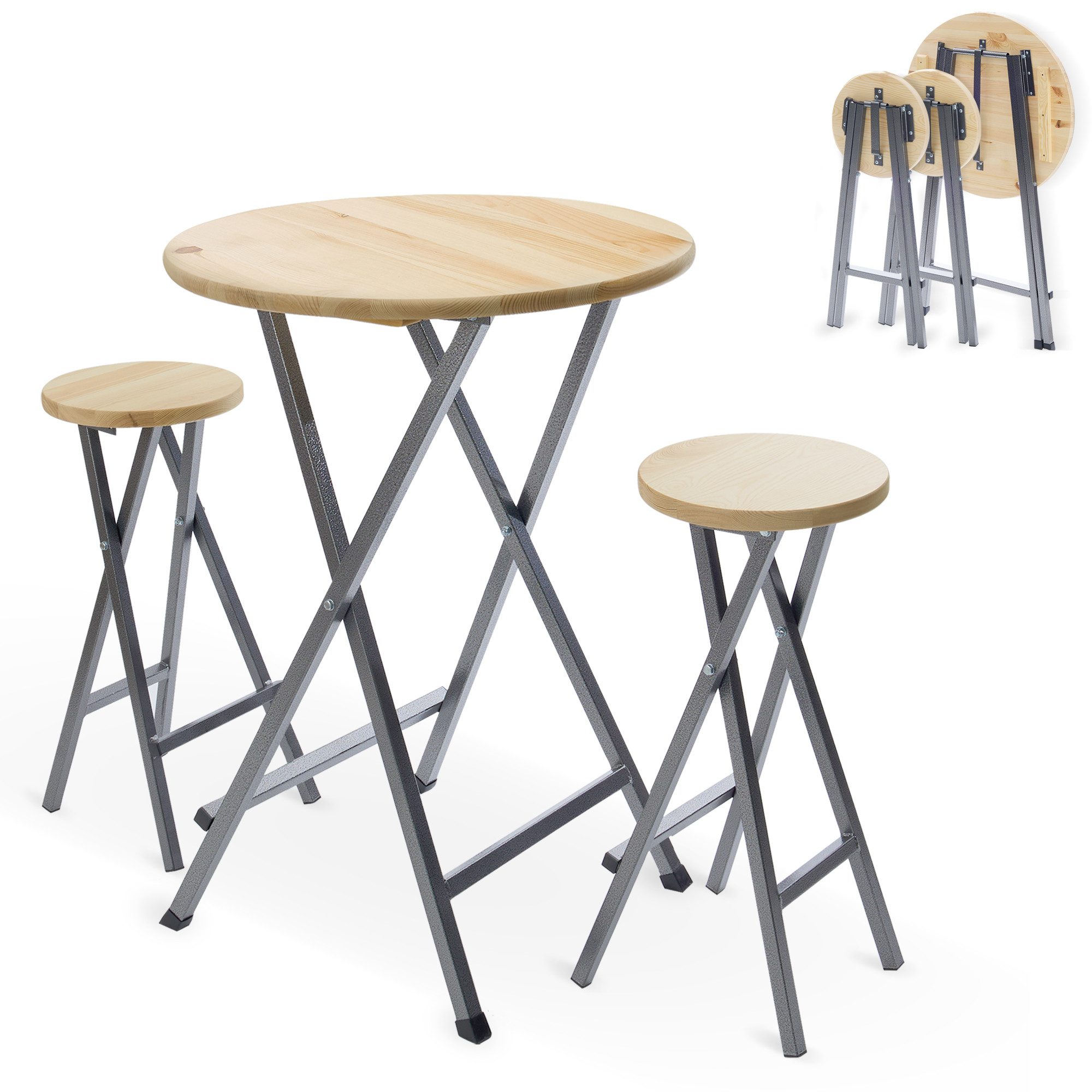 Onbest Stehtisch Set Premium klappbar mit günstig online kaufen