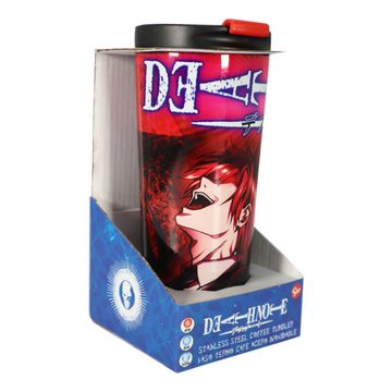 Death Note Thermobecher Anime Death Note Edelstahl Thermo Kaffeebecher 425 ml, Edelstahl, doppelwandig Vakuum isoliert
