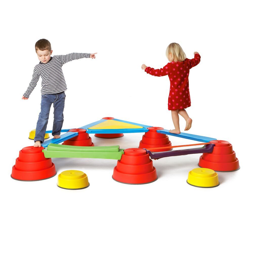 Gonge Balancetrainer Build N’ Balance Set Balancierparadies, Maximaler Bau- und Balancierspaß