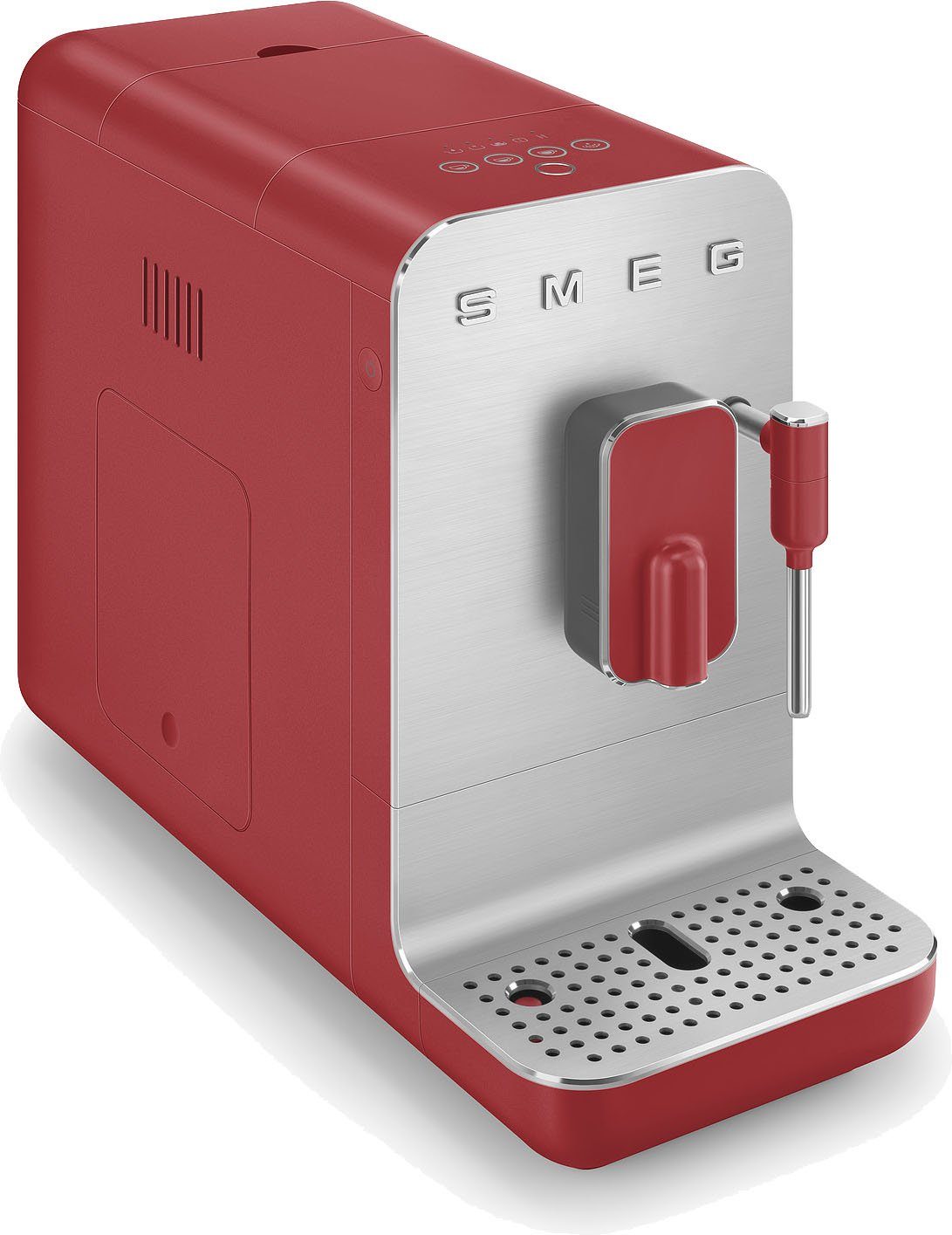 Smeg Kaffeevollautomat BCC02RDMEU, Herausnehmbare Brüheinheit rot