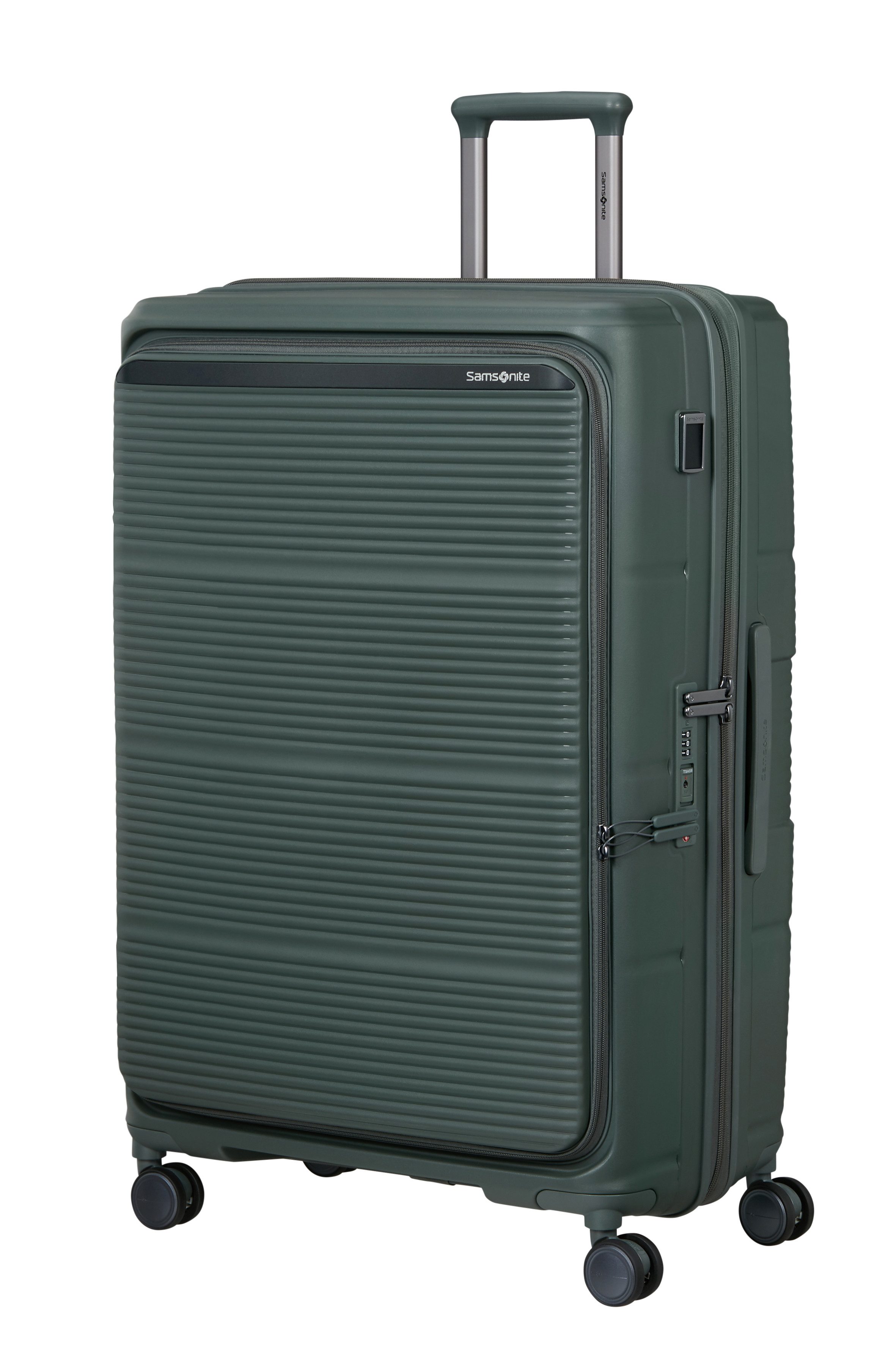 Samsonite Hartschalen-Trolley PARALUX, 4 Rollen, mit Teleskopgriff und Soft-Touch-Tragegriffen, aus Polypropylen