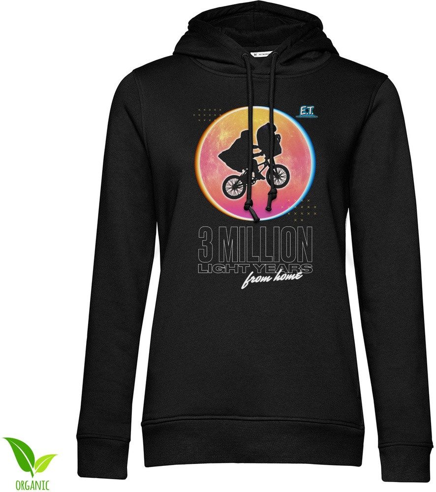 E.T. Hoodie 3 Million Light Years From Home Girly Hoodie