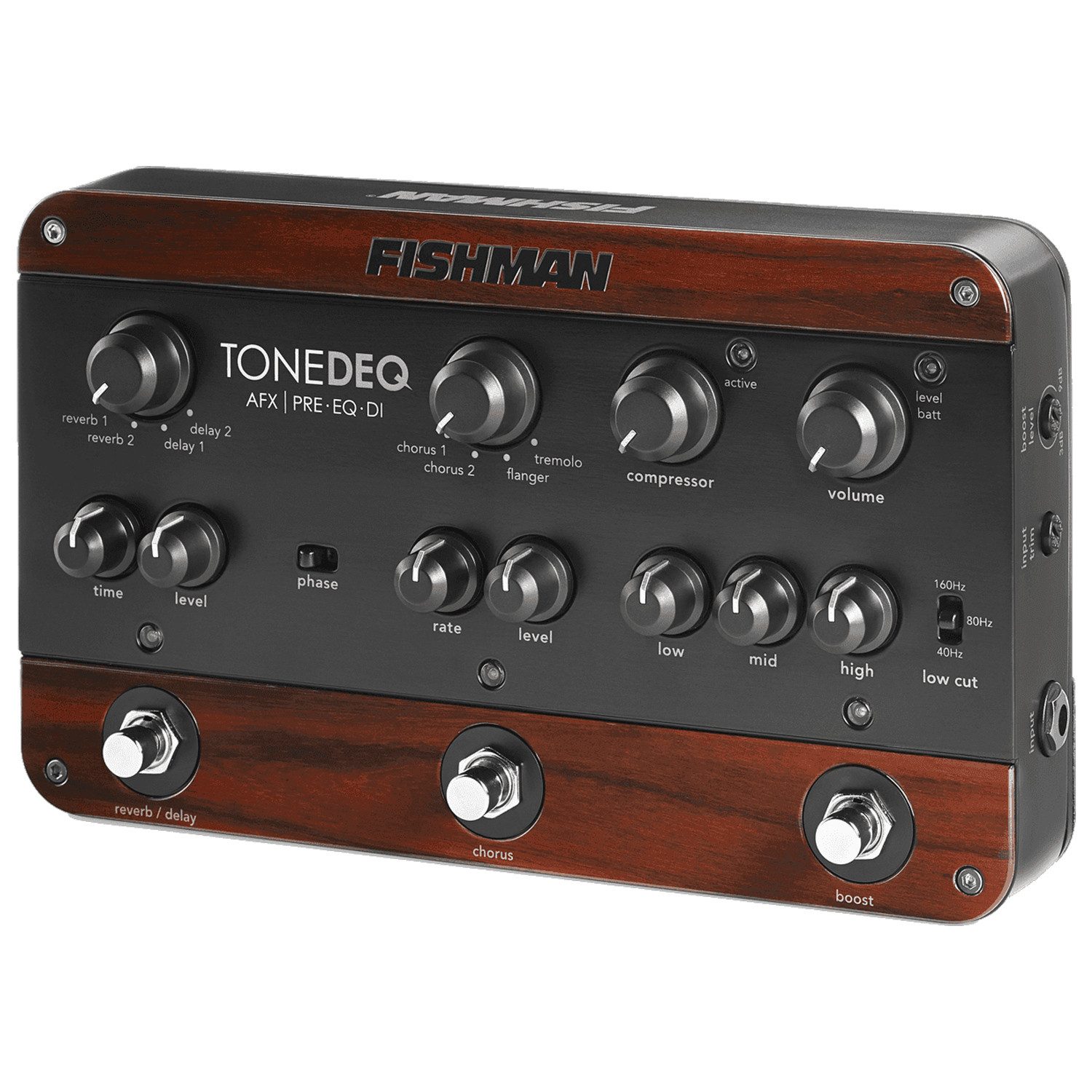 Fishman Akustikgitarre Fishman Tone DEQ AFX Vorverstärker für Gitarre, Vorverstärker, Analog, vielseitig