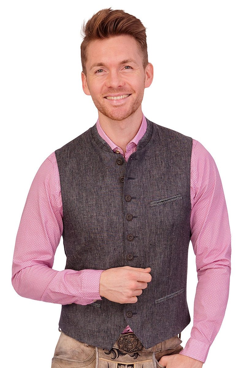 Hammerschmid Trachtenweste Trachtenweste - RUPERT - dunkelgrau