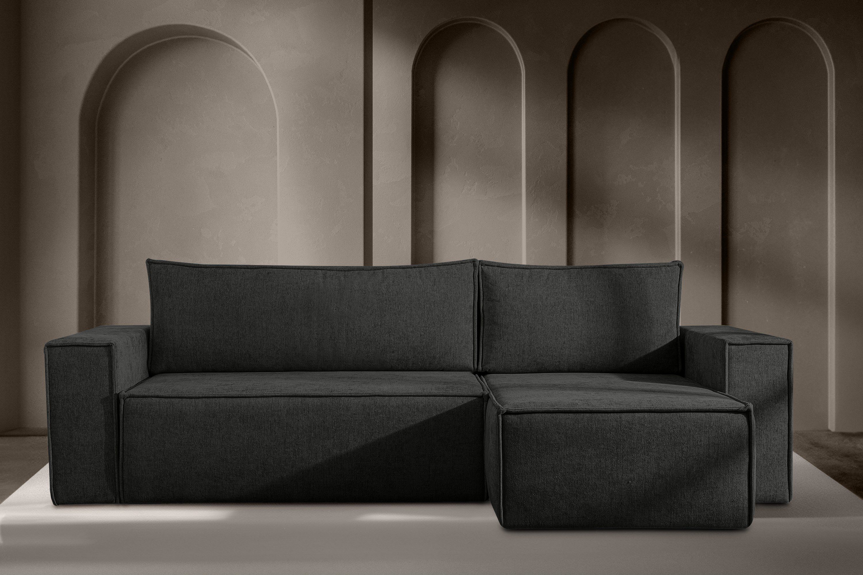 KONSIMO® Ecksofa NAPI Universal-Ecksofa links oder rechts, beidseitig, herg günstig online kaufen