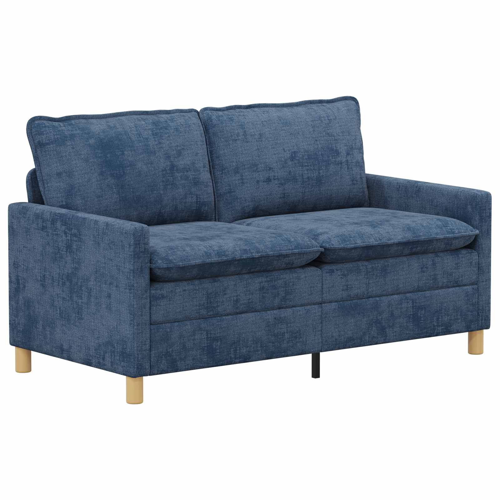 vidaXL Sofa Sofa Blau 156 x 81 x 87,5 cm Polyester, 1 Teile