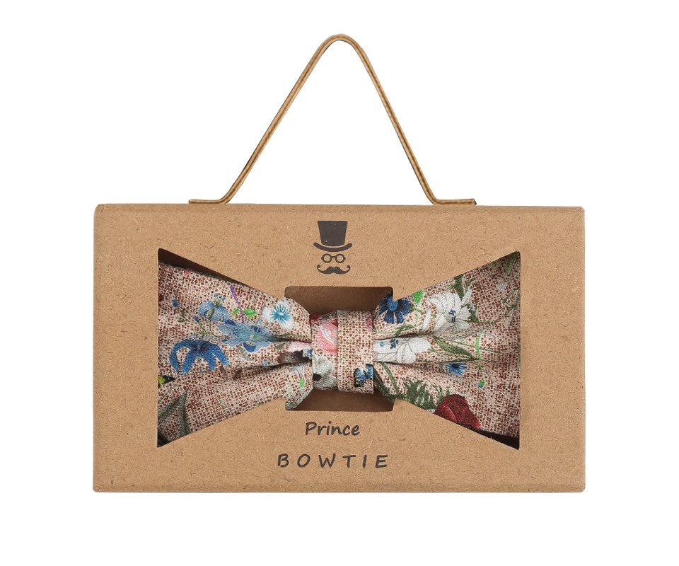 Prince Bowtie Fliege Fliege mit floralem Druck